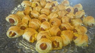 Pigs In A Blanket Recipe How To Make Pigs In A Blanket [upl. by Aerdnahs971]