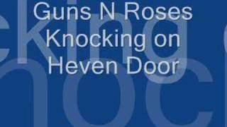 Knocking on Heavens Door with lyrics [upl. by Stew]