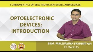 Optoelectronic devices Introduction [upl. by Gnilrad]