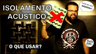 Como fazer um Isolamento acústico 💥 O FIM DO BARULHO [upl. by Slade228]