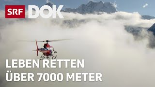 Die Bergretter in Himalaya – Rettungshelikopter in eisigen Höhen  Doku  SRF Dok [upl. by Ylram]