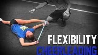 Cheerleading  Stretch Routine  Flexibility for better Stunts [upl. by Burnside]