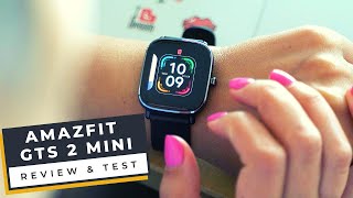 Amazfit GTS 2 Mini Smartwatch Review Small Price Big Features [upl. by Nobe]