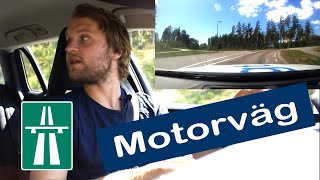 Trafiklärare kör och förklarar motorväg [upl. by Andrews]