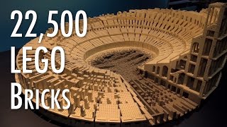 LEGO Roman Colosseum  Museum of Science and Industry [upl. by Bonilla218]