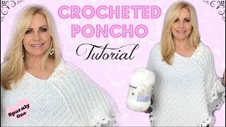 💖 Crocheted Poncho 💖 Tutorial 💖 [upl. by Ahseina]