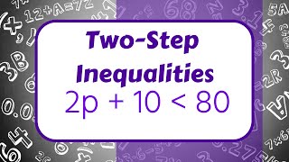 TwoStep Inequalities [upl. by Skippie]