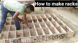 Rack making  plyboard rack making  how to make plyboard rack [upl. by Lehcer406]