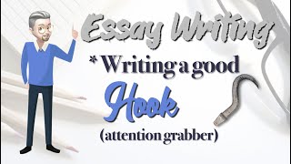 ESL Writing  How to write a HOOK Essay writing [upl. by Menard700]