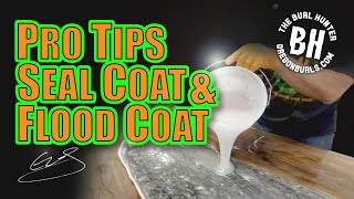 Pro Tip Seal Coat and Flood Coat [upl. by Lowis]