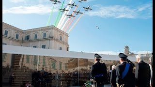 il Presidente Mattarella a Le Forze Armate in Piazza [upl. by Atiuqel]