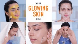 5 AtHome Cleanup Steps To Achieve Glowing Skin  Secrets To Healthy Skin Using Milk [upl. by Arej]