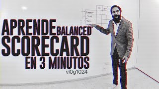 APRENDE BALANCED SCORECARD EN 3 MINUTOS [upl. by Theodoric460]