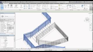 Revit Stairs [upl. by Ateekal]