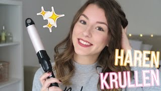 HOW TO HAAR KRULLEN  Zacht amp Golvend ☆ All About Leonie [upl. by Ramu185]