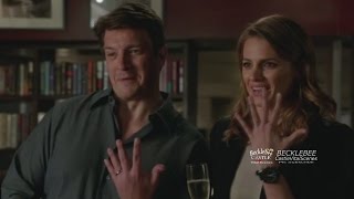 Castle 7x07 First Scene quotOnce Upon a Time in the Westquot HQcc Caskett Lanie Espo Ryan Our Place [upl. by Acalia]