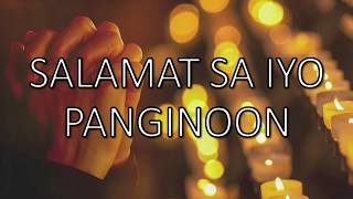 Salamat Sa Iyo Panginoon [upl. by Nnayelsel]