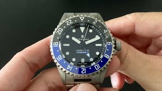 Steinhart Ocean One Titanium GMT Unboxing [upl. by Llehsad]