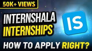 Internshala Internships  How to Apply  Tips and Tricks [upl. by Waddell]