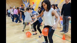 Minute To Win It  Indoor Team Building Activity [upl. by Aivataj]