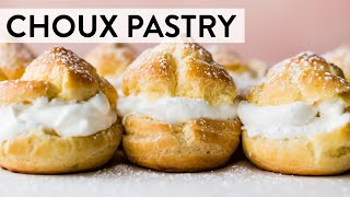 How to Make Choux Pastry Pâte à Choux  Sallys Baking Recipes [upl. by Ellinnet606]