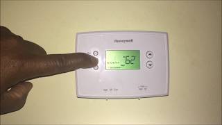 How To Easily Program a Honeywell Thermostat [upl. by Meade]