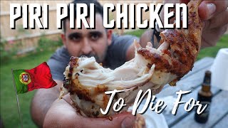 HOW to COOK the most DELICIOUS Portuguese PIRI PIRI CHICKEN from Scratch PORTUGUESE RECIPE Easy [upl. by Grindlay514]