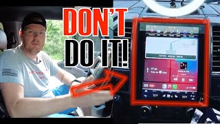 Do NOT buy a Phoenix TESLA style Android Stereo 101 [upl. by Resarf]