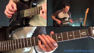 How to play Knockin On Heavens Door Pt1  Guns N Roses  All the riffs [upl. by Dorion]