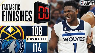 WILD OVERTIME ENDING Nuggets vs Timberwolves  April 23 2023 [upl. by Ferdinana]