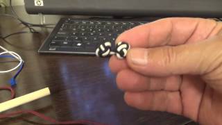 SILK KNOT CUFFLINK KNOT [upl. by Nalyr125]