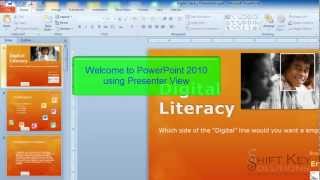 PowerPoint 2010 Presenter View [upl. by Vivica]