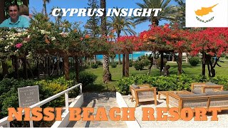 Nissi Beach Resort Ayia Napa Cyprus  A Tour Around [upl. by Bernadina]