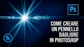 Come creare un pennello bagliore in Photoshop [upl. by Ahsytal383]