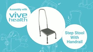 How To Assemble A Step Stool With Handrail [upl. by Rosenwald56]