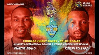 CPL18 Match Highlights M1 Trinbago Knight Riders v St Lucia Stars [upl. by Singleton]