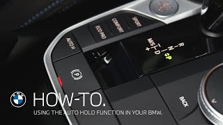 How to use the Auto Hold function in your BMW – BMW HowTo [upl. by Elsilrac]