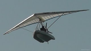 Amphibious UltralightFlying Boat Startup Takeoff Flybys and Landing Ramphos 582 [upl. by Garwin222]