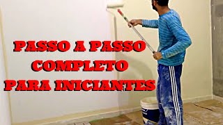 COMO PINTAR PAREDE SUPER FÁCIL  HOW TO PAINT THE WALL STEP BY STEP [upl. by Morrell]