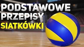 Podstawowe przepisy siatkówki  Piłka siatkowa  zasady  wf online [upl. by Eiahpets36]