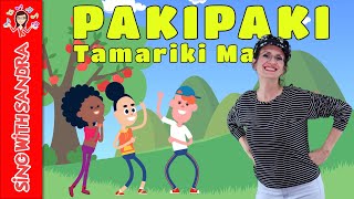 💖 Pakipaki Tamariki Ma 💖 Childrens Songs  Childrens Stories  Sing With Sandra [upl. by Eehsar]