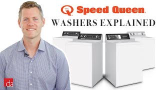 Speed Queen Washer Explained  Pros and Cons [upl. by Amsed]