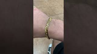 Daniel Jewelry Inc 8MM 14k Gold Handmade Miami Cuban Link Bracelet Quick Look [upl. by Lavinie]