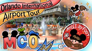 Orlando International Airport  MCO  Complete Airport Tour [upl. by Aysab]