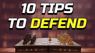 Master Tips To Defend In Chess  10 Ways To Defend  How To Defend Your King In Chess Chess Defense [upl. by Leidag]