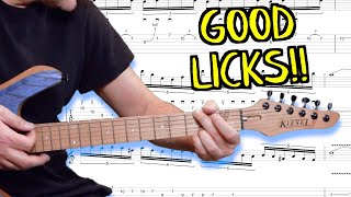 Easy Fast Pentatonic Licks Every Guitar Players Should Know [upl. by Eylhsa]