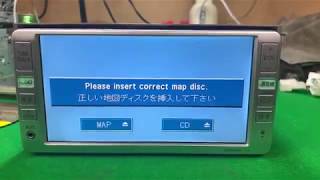 Toyota NDDNW58  NDDNW57 Boot Program Disc Inser Map Disc Solved File link in descriptions [upl. by Kciremed7]