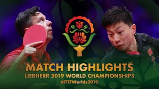 Ma Long vs Vladimir Samsonov  2019 World Championships Highlights R32 [upl. by Bittencourt]