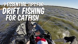 Drift Fishing For Catfish 9 Essential Tips For Success [upl. by Hgielanna736]