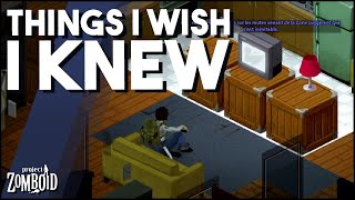 Things I Wish I Knew When I Started Project Zomboid Tips And Tricks For New Players [upl. by Mamoun]